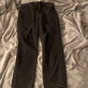 American eagle high waisted mom jean